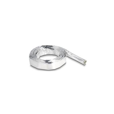 DELOCK Kabelschlauch aus Glasfasergeflecht und Alu 2m x 10mm