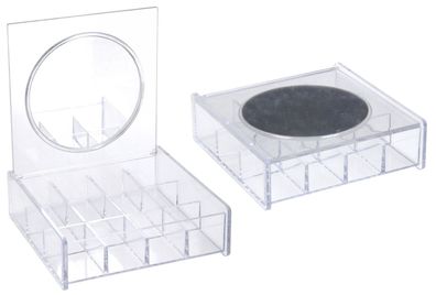 Schmuckkästchen mit Spiegel Schmuck Organizer Schmuckkasten viele Fächer