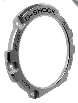 Casio G-Shock | Bezel Lünette Edelstahl silberfarben | GST-B300E-5A