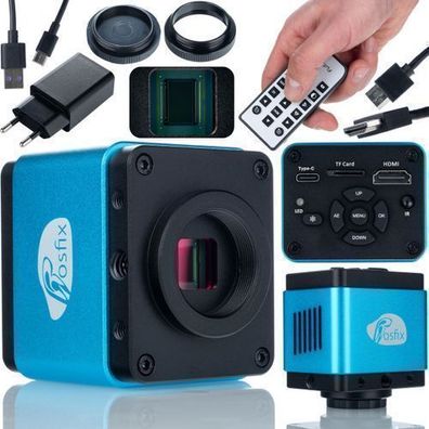 Rosfix Mikroskopkamera KMAP-HDMI-USBC – 4K 8,29MP Sony CMOS | C-Mount