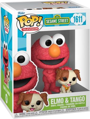Funko 80143 - Pop! Television - Sesame Street Elmo & Tango #1611 Sammelfigur