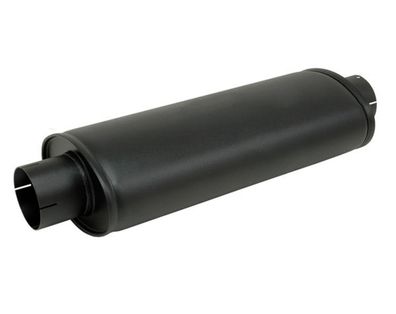 SIMONS Universeller Schalldämpfer TOPF Auspuff LEISE - "GRAND" 89 MM
