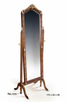 Casa Padrino Standspiegel 55 x 50 x H. 170 cm - Barock Standspiegel