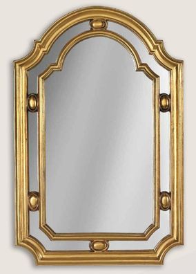 Casa Padrino Luxus Barock Wandspiegel Gold - Handgefertigter Spiegel im Barockstil