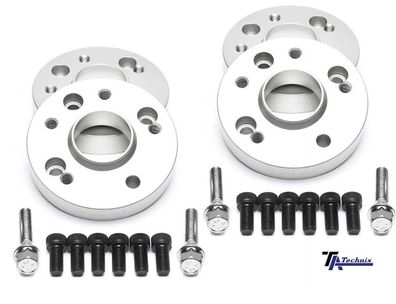 4X Lochkreisadapter VA + HA 4 X 100 AUF 5 X 100 25MM JE SEITE / 50MM JE ACHSE