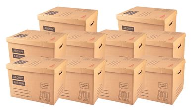 Karton Archivschachteln Aktenkarton Transportboxen Archivkarton Archivbox A4