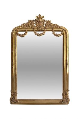 Casa Padrino Antikstil Spiegel 95 x H. 165 cm - Barock Wandspiegel