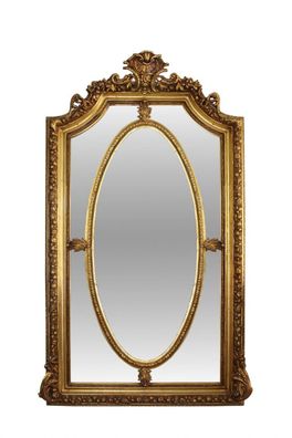Casa Padrino Spiegel Gold 115 x H. 215 cm - Barock Wohnzimmerspiegel