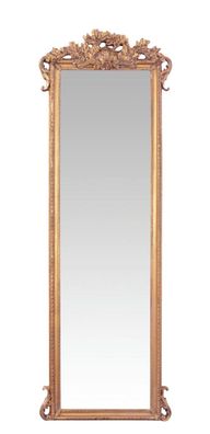Casa Padrino Barock Wandspiegel Gold B 67.3 x H 198.5 cm - Edel & Prunkvoll
