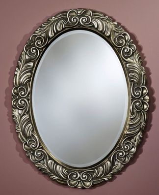 Casa Padrino Barock Spiegel Silber 69 x H. 88 cm - Möbel im Barockstil