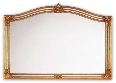 Casa Padrino Barockstil Wandspiegel Gold 129 x H. 89 cm - Hotel & Restaurant Möbel