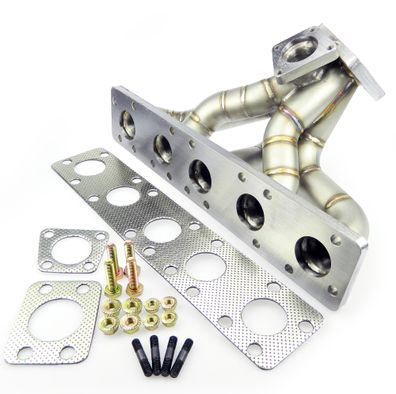 SS321 Edelstahl (TITAN-LEGIERT) 3MM TURBO-KRÜMMER - AUDI 5 Zylinder 2.2T 20V K24