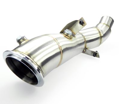 Edelstahl Hosenrohr 3MM Downpipe 4" FÜR BMW 3ER F30 320I 328I N2030