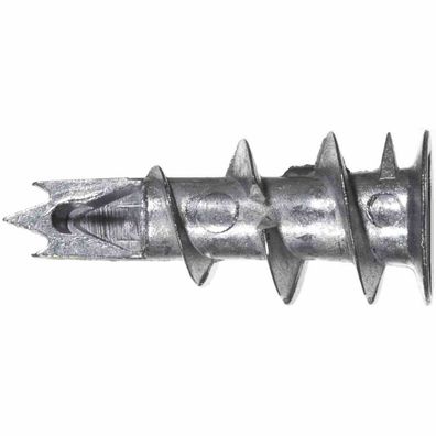 GKM Gipskartondübel Metall ohne Schraube, * ** packweise! * **, 100 Stück
