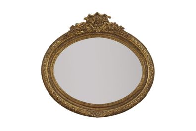 Casa Padrino Barock Wandspiegel 100 x H. 70 cm - Luxus Spiegel