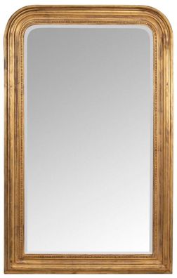 Casa Padrino Barock Spiegel Antik Gold 100 x 5 x H. 161 cm - Eleganter Wandspiegel im
