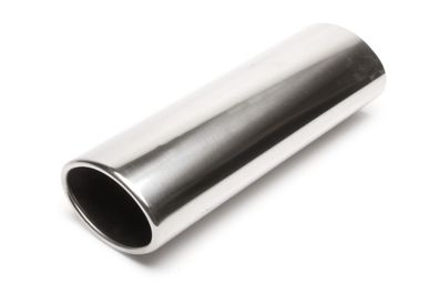 TA Technix Endrohr Auspuffblende Edelstahl Universal 120X80 MM OVAL GERADE
