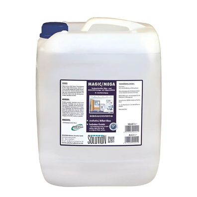 Solution-Glöckner MAGIC MEGA Glasreiniger & Edelstahlreiniger 10l