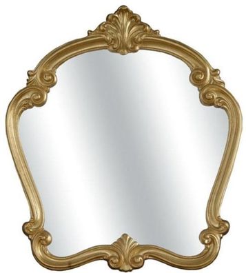 Casa Padrino Luxus Barock Spiegel Gold 92 x 5 x H. 106 cm - Wunderschöner Massivholz