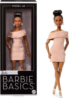Mattel JJX27 - Barbie Signature Barbie Petite Basics 08 Puppe Doll Spielzeug