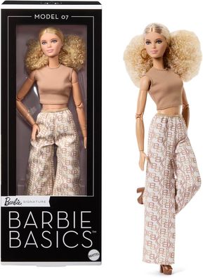 Mattel JJX26 - Barbie Signature Barbie Basics 07 Puppe Doll Spielzeug