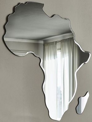 Casa Padrino Luxus Designer Spiegel 163 x H. 190 cm - Edler Wandspiegel im Afrika Des