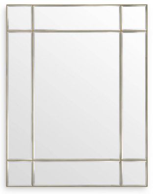 Casa Padrino Luxus Wandspiegel Vintage Messingfarben 140 x 4 x H. 180 cm - Wohnzimmer
