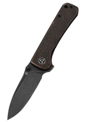 Taschenmesser Hawk, 14C28N Schwarze stonewashed Klinge, Kupfer-Griff