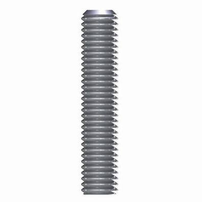 Gewindestangen V2A 1m Ø 10 mm Edelstahl A2, gebeizt, passiviert, lose