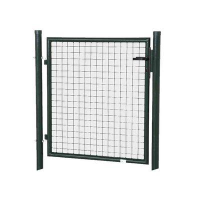 Universal-Gartentor 1000 x 1000 grün Aktion 50x50 RAL6005 Rundrohr