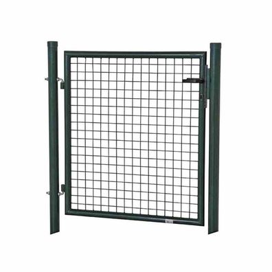 Universal-Gartentor 1250 x 1000 grün Aktion 50x50 RAL6005 Rundrohr