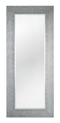 Casa Padrino Wohnzimmer Spiegel Silber 76 x H. 176 cm - Luxus Kollektion