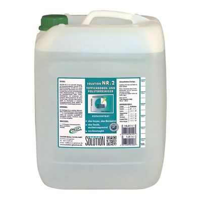 Solution Nr. 2 Teppichboden- und Polsterreiniger 10l