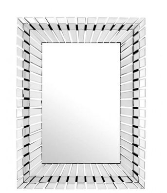Casa Padrino Designer Luxus Spiegelglas Wandspiegel 90 x H 120 cm - Luxus Hotel Spieg