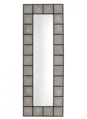 Casa Padrino Designer Luxus Mahagoni Wandspiegel 80 x H 220 cm - Luxus Qualität