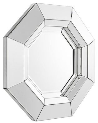 Casa Padrino Luxus Spiegel / Wandspiegel 68 x H. 68 cm - Luxus Kollektion