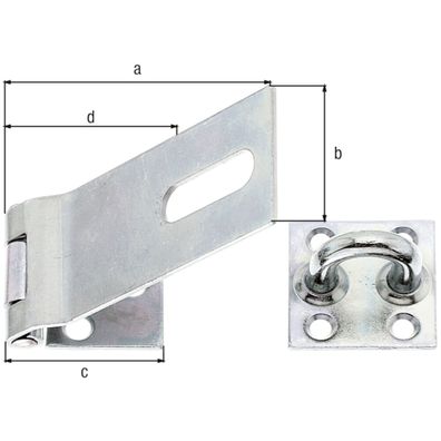Sicherheitsüberfalle 93 mm