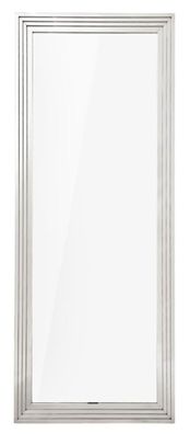 Casa Padrino Wohnzimmer Spiegel Silber 86 x H. 219 cm - Luxus Wandspiegel