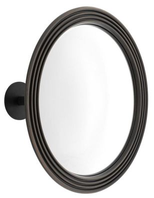 Casa Padrino Spiegel / Konvexspiegel Bronze Ø 35 cm - Luxus Kollektion