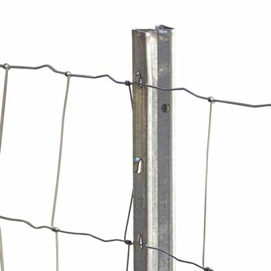 Z-Profilzaunpfahl 2100 für Wildgatter Ursus AS in 160 cm Höhe