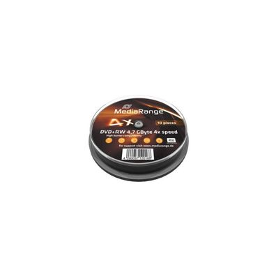MediaRange DVD+RW 4x 10pcs Spindel
