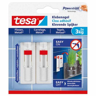 Klebenagel Fliesen verstellbar, 2 x 3 kg