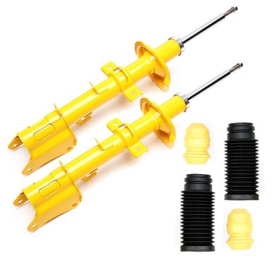 2X SPORT-STOßDÄMPFER Gasdruck HINTEN + Staubkappen - ALFA 147, 156