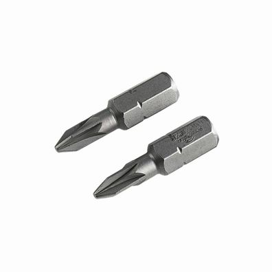 Bit Kreuz-Schlitz PZ, 1x25mm, Inhalt 2 Stück