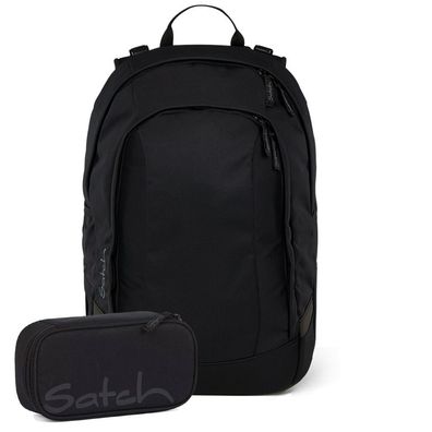 satch Air Set aus air + Schlamperbox AirBsc-2025, Blackjack, Mädchen & Jungen