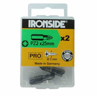 Ironside 244432 2 Stück Bits PH 2 x 25mm