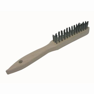 Drahtbürste V2A 3rhg rostfrei, 0,30mm Draht