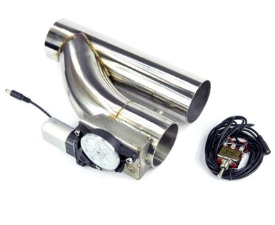 Klappenauspuff-system AUS Edelstahl INKL. Schalter - 76MM | Auspuffklappe