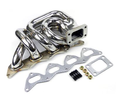Edelstahl TURBO-KRÜMMER Abgaskrümmer T3 - FIAT COUPE 16V, LANCIA DELTA 2,0 16V