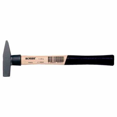 Schlosserhammer 300g mit Stielschutz und Hickory Stiel